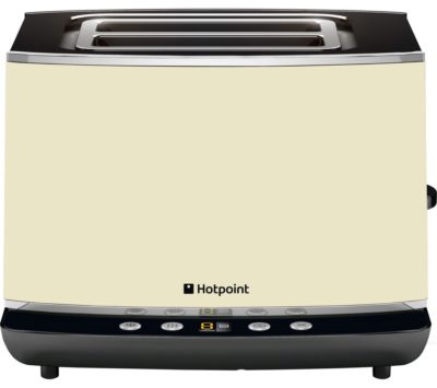 HOTPOINT TT 22E AC0 2-Slice Toaster - Cream HOTPOINT TT 22E AC0 2-Slice Toaster - Cream